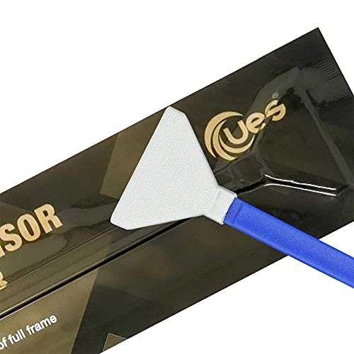 UES FFR 30 hisopos de Limpieza con Sensor de fotograma Completo para cámara Digital Reflejo y sin Espejo CCD y CMOS Sensores (30 hisopos Secos de 24 mm)