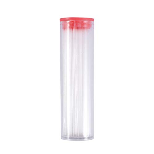 UKCOCO 100 en 1 Tubo de capilar de 75 mm Micro Tubo de hematocrito Tubo de fusión Suministro de muestras de Laboratorio