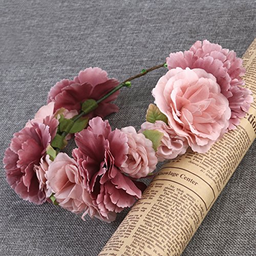 ULTNICE Diadema de flor guirnalda Floral corona guirnalda para fiesta de boda Featival