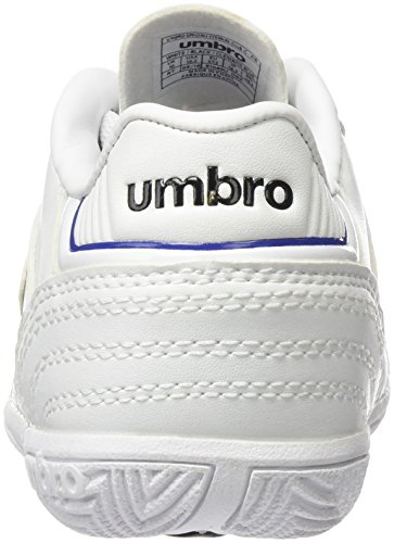 Umbro Umbro Speciali Eternal Club IC - JN - Bota para niños, Color Blanco/Negro/Clematis Azul, Talla 33