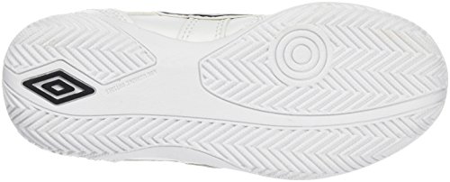 Umbro Umbro Speciali Eternal Club IC - JN - Bota para niños, Color Blanco/Negro/Clematis Azul, Talla 33