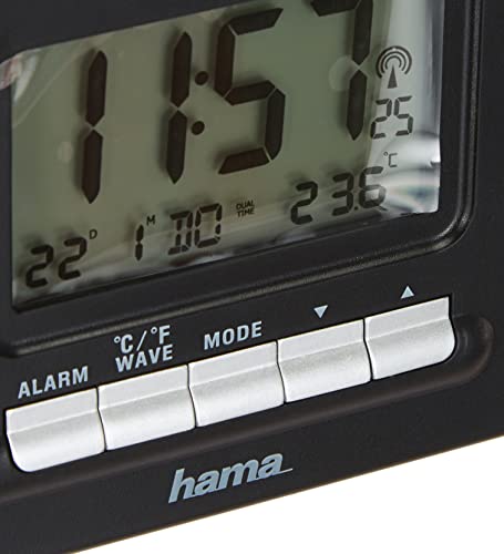 Unbekannt Hama 00092630 RC200 - Despertador de Viaje