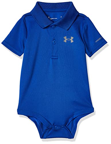 Under Armour Baby-Boys' Polo Bodysuit,ultra blue,3-6 Months