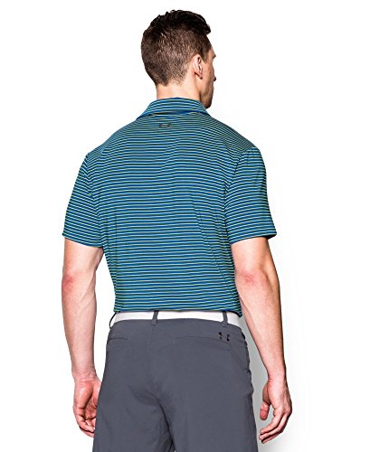 Under Armour Polo Playoff para Hombre Ultra Blue (907)/Gris Stealth Gray S