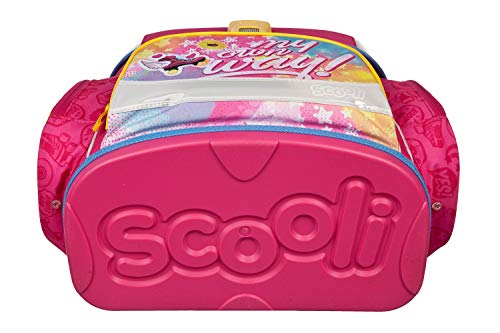 Undercover Mochila Escolar con Estuche Escolar, Bolsa para Zapatos, Estuche y Bolsillo en el Pecho, de Disney Soy Luna, 5 Piezas, Mochila Escolar, 40 cm, Rosa (Rosa) - 10011502