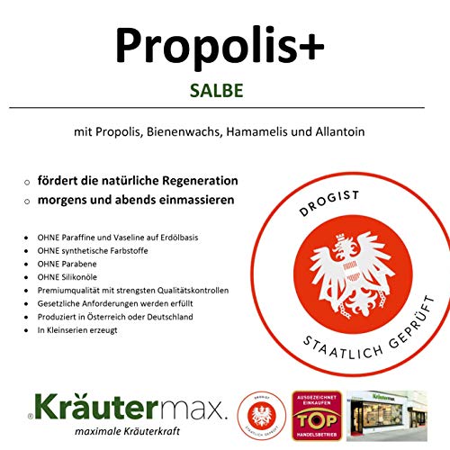 Ungüento de propóleo puro 100% crema de dosis alta 1 x 100 ml