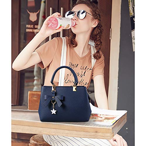 URAQT Bolsos de Mujer, Bolso Señora Tote, PU Piel Bolso de Hombro Mujers del Trabajo, Diario Vida y Vacacione