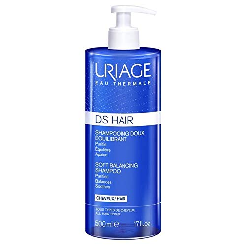 Uriage D.s Champu Suave Regulador, Único, Estándar, Vanilla, 500 Mililitro