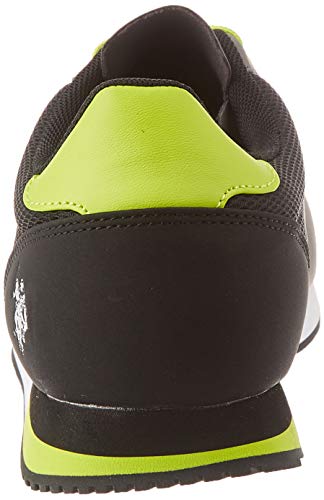 US Polo Association Brandon, Zapatillas de Gimnasia Hombre, Multicolor (Grey/Black 031), 41 EU