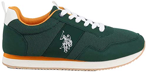 US Polo Association Exte, Zapatillas de Gimnasia Hombre, Verde (Grey 021), 40 EU
