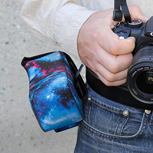 USA Gear DSLR Funda Cámara Reflex y Estuche De Cámara con Lente De Zoom con Protección De Neopreno Y Almacenamiento De Accesorios - Compatible con Canon, Nikon, Sony, Olympus, Pentax Y Más - Galaxia