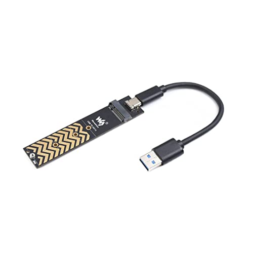 USB-C Adapter For NGFF SSD, USB3.2 Gen2 Type-C, Up To 6 Gbps/S Theoretical Data Rate