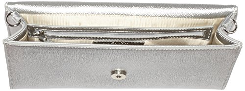 Valentino by Mario ValentinoDivinaMujerCarteras de manoPlateado (Argento) 4.5x12x27 centimeters (B x H x T)