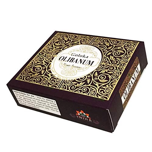 Valmoni Sport Incienso Resina Olibanum de Goloka 100g 2X50g Litúrgico Iglesia Olíbano en Grano