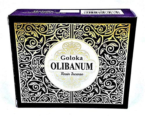 Valmoni Sport Incienso Resina Olibanum de Goloka 100g 2X50g Litúrgico Iglesia Olíbano en Grano