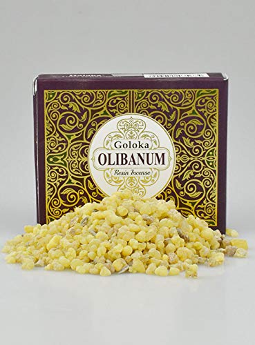 Valmoni Sport Incienso Resina Olibanum de Goloka 100g 2X50g Litúrgico Iglesia Olíbano en Grano