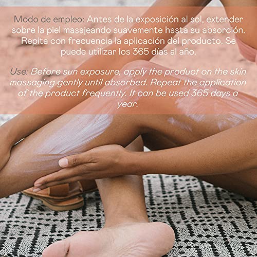 Válquer Leche Solar Hidratante Bronceadora Zanahoria Facial-Corporal Spf 20, 480 Mililitros