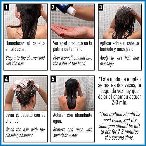 Valquer Profesional Champú Power Color cabellos teñidos. Vegano Y Sin Sulfatos (Cobre). Potenciador color cabello - 400 ml.
