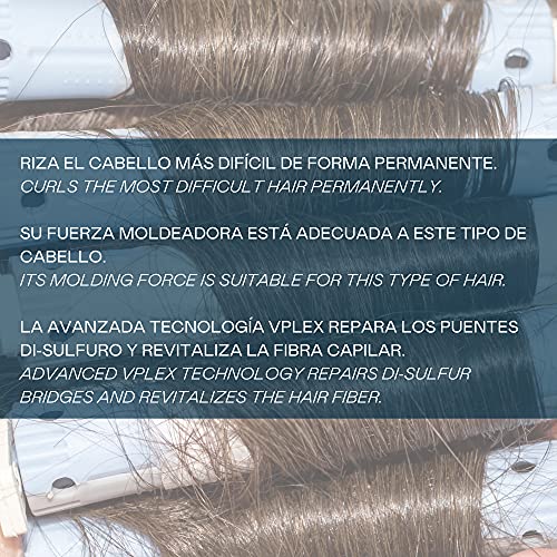 Válquer Profesional Li­quido Para Permanente. Moldeador Capilar. Vegano. Uso en peluquería. Rizar cabello. Con tecnología Vplex - 500 Ml. Cabellos: difíciles, normales, coloreados y dañados