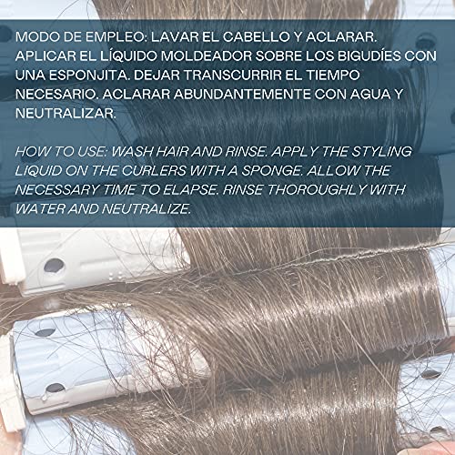 Válquer Profesional Li­quido Para Permanente. Moldeador Capilar. Vegano. Uso en peluquería. Rizar cabello. Con tecnología Vplex - 500 Ml. Cabellos: difíciles, normales, coloreados y dañados