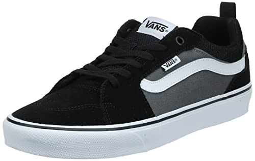 Vans Filmore Suede Canvas, Zapatillas Hombre, Black/Pewter T2J, 43 EU