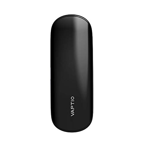 Vaptio sleek Kits de cigarrillos electrónicos con vaporizador UI fresco sin líquido E sin nicotina (Gun Metal)