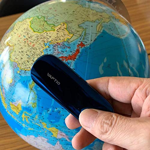 Vaptio sleek Kits de cigarrillos electrónicos con vaporizador UI fresco sin líquido E sin nicotina (Gun Metal)