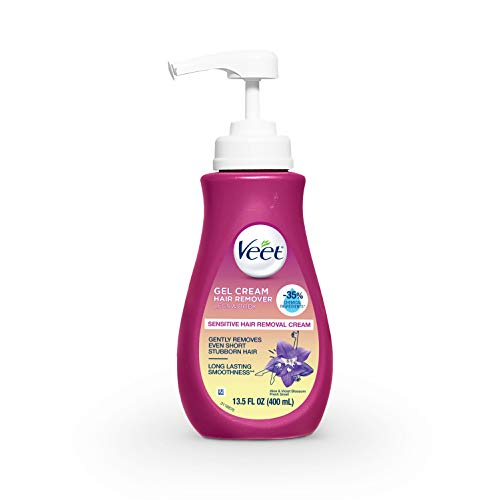 Veet Gel Hair Remover Cream, Sensitive Formula, 13.50 Ounce by Veet
