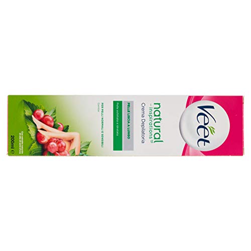 Veet - Natural inspirations crema depilatoria con traubenkernöl 200 ml