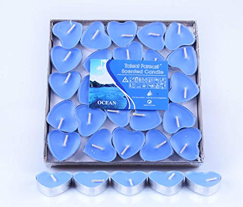 Vela aromática en forma de corazón con forma de corazón, para confesión y aromaterapia, sin humo, para cumpleaños, con forma de corazón, creativa, romántica, para hotel, vela al por mayor, té de cera