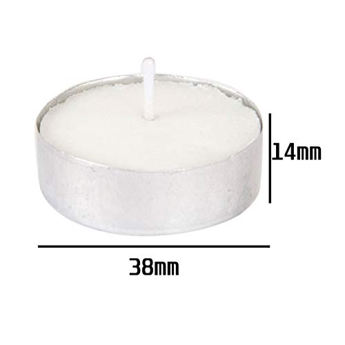Velas de Té Aromáticas, Tealight con Perfume de parafina 36-108 Unidades (Fresa, 36 Velas)
