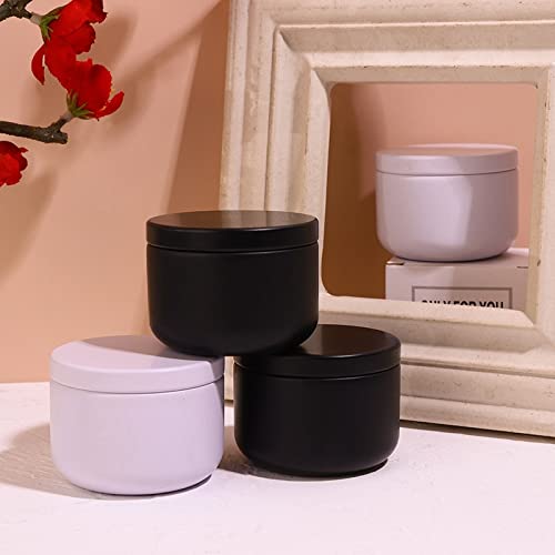 Velas Perfumadas CREATIVIDAD DE LA VELA AFATENTE CON LOS REGALOS DE MANERA Velas perfumadas Black White Tin Fragancia Velas Hotel Planta Aromaterapia Velas al por mayor Velas de aromaterapia perfumada