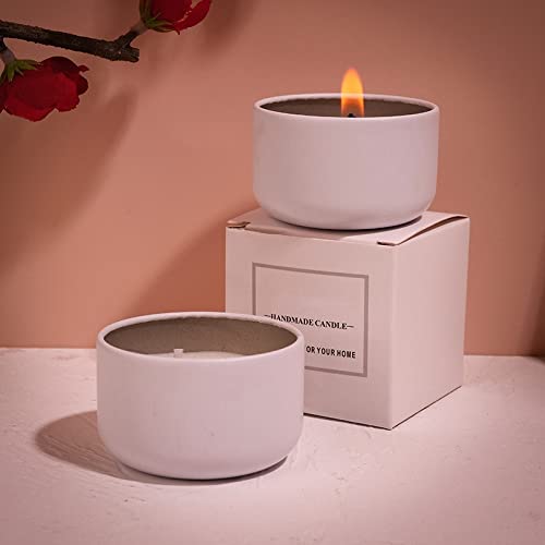 Velas Perfumadas CREATIVIDAD DE LA VELA AFATENTE CON LOS REGALOS DE MANERA Velas perfumadas Black White Tin Fragancia Velas Hotel Planta Aromaterapia Velas al por mayor Velas de aromaterapia perfumada