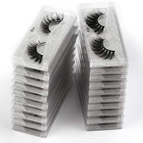 Venta caliente Nuevos 10 pares Faux visón pestañas al por mayor Venta al por mayor Natural Largo Pestañas Extensión de la pestañas 3D pestañas Fluffy suave falso Cilios Maquillaje venta al por mayor