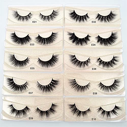 Venta caliente Pestañas de visón Pestañas de visón 3D 100% Crueldad Lámina gratis Pestañas Naturales Hecho a mano Pestañas Naturales Populares Falso Falso Maquillaje venta al por mayor