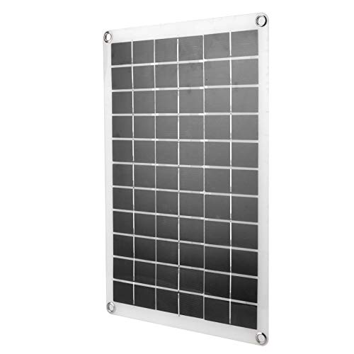 【Venta del día de la Madre】 Panel de células solares, 100W 12 / 24V 100W Panel Solar, Panel Solar portátil monocristalino portátil, Panel Solar USB para recargar Dispositivos de Carga USB Teléfono
