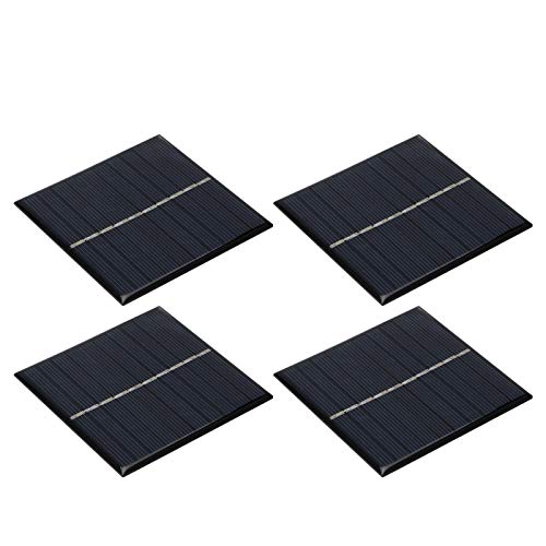 【Venta del día de la madre】Paneles solares, Cargador de panel solar, Panel solar anticorrosión de silicio policristalino para luces solares de pared Radios solares Juguetes solares Luces solares