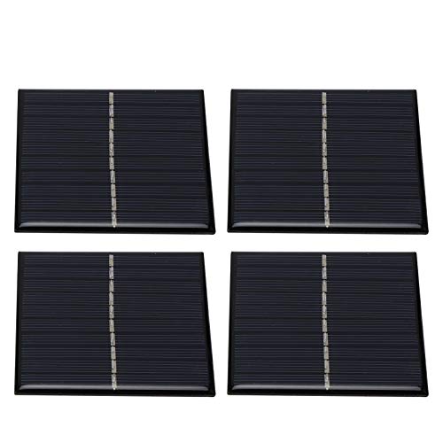 【Venta del día de la madre】Paneles solares, Cargador de panel solar, Panel solar anticorrosión de silicio policristalino para luces solares de pared Radios solares Juguetes solares Luces solares