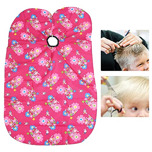 Venta loca Capa De Peluquería, 125x80cm Capa De Peluquería Para Cortar El Cabello, Coloración Permanente, Para Niños De 2 A 13 Años, Niñas, Niños, Para Peluquería, Teñido Del Cabello, Peinado