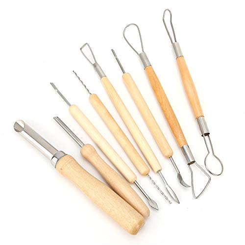 【𝐕𝐞𝐧𝐭𝐚 𝐑𝐞𝐠𝐚𝐥𝐨 𝐏𝐫𝐢𝐦𝐚𝒗𝐞𝐫𝐚】 Moldeador de arcilla, cortador de arcilla liso, para yeso de cerámica de masa de cera casera