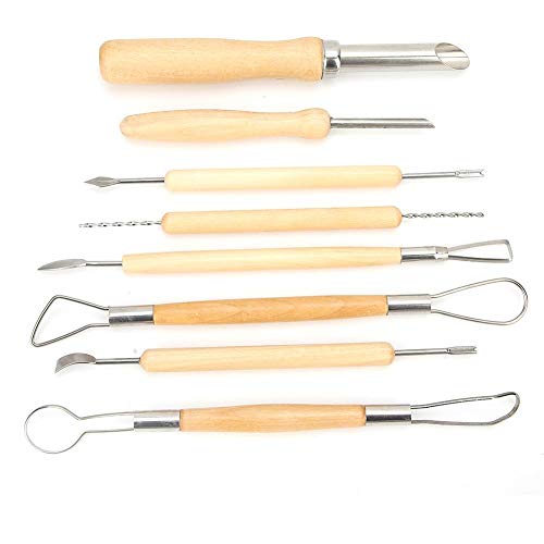 【𝐕𝐞𝐧𝐭𝐚 𝐑𝐞𝐠𝐚𝐥𝐨 𝐏𝐫𝐢𝐦𝐚𝒗𝐞𝐫𝐚】 Moldeador de arcilla, cortador de arcilla liso, para yeso de cerámica de masa de cera casera