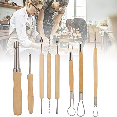 【𝐕𝐞𝐧𝐭𝐚 𝐑𝐞𝐠𝐚𝐥𝐨 𝐏𝐫𝐢𝐦𝐚𝒗𝐞𝐫𝐚】 Moldeador de arcilla, cortador de arcilla liso, para yeso de cerámica de masa de cera casera