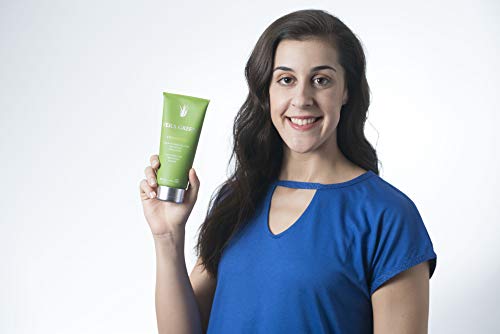 Vera Green - Crema Hidratante Corporal de Aloe Vera - 200 ml - Aroma Cítrico - 100% Ecológico - Ultrarreparadora - Crema Hidratante y Regeneradora - Textura Espesa