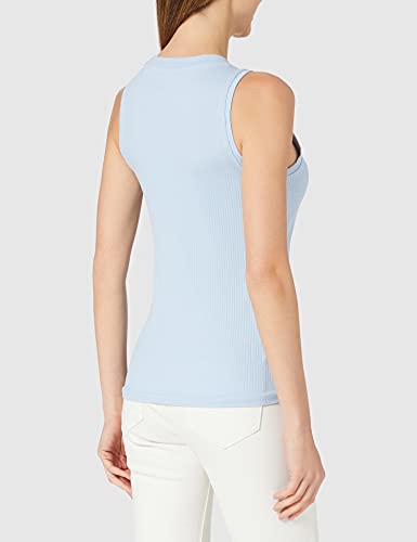 Vero Moda Vmlavender SL Top VMA Noos Camiseta de Tirantes, Color Azul, M para Mujer