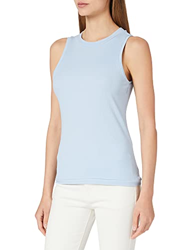 Vero Moda Vmlavender SL Top VMA Noos Camiseta de Tirantes, Color Azul, M para Mujer
