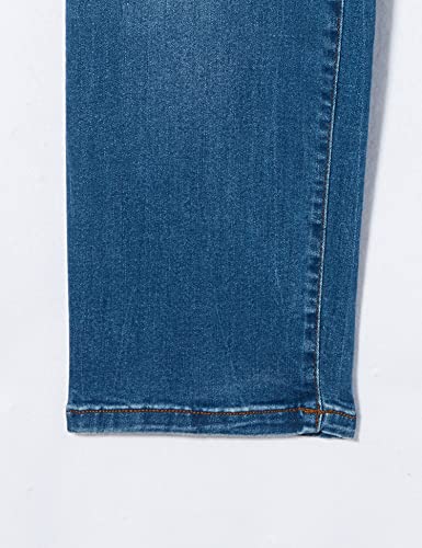 Vero Moda VMMANYA Slim MB Jeans-K Curve GA Noos, Medio De Mezclilla Azul, 48 para Mujer