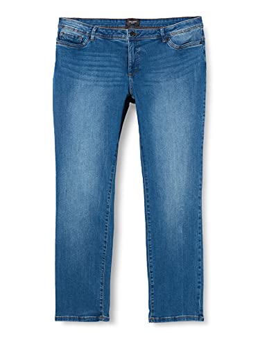 Vero Moda VMMANYA Slim MB Jeans-K Curve GA Noos, Medio De Mezclilla Azul, 48 para Mujer