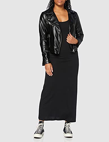 Vero Moda Vmnanna SL Ancle Dress Ga Vestido, Negro (Black Black), X-Small para Mujer
