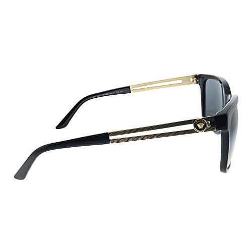 Versace 0Ve4307 Gafas de Sol, Black, 58 para Hombre