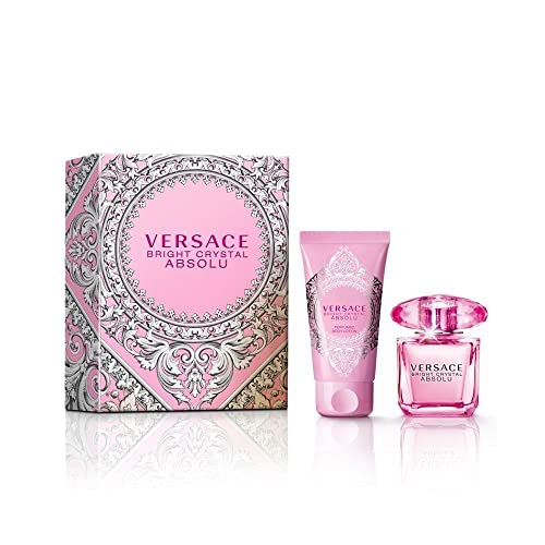 Versace Bright Crystal Absolu Set de regalo (Eau de Toilette, 30 ml + Loción Corporal, 50 ml), 1 pieza